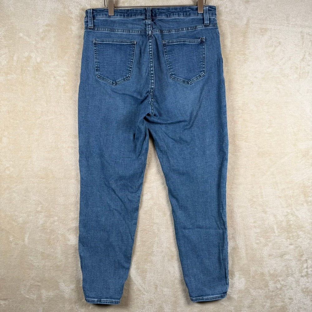 PISTOLA Women's Blue Denim High Rise Skinny Jeans Size 14W - Picture 2 of 10